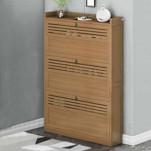 Armoire à chaussures cachée pour couloir et entrée ordonnée au quotidien