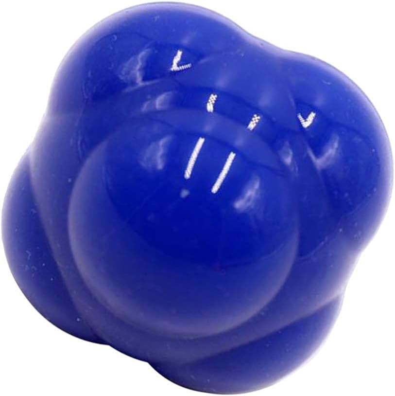 sharprepublic Reaction Ball Hexagonal Training Ball Sports Exercise Fitness Massage Ball - Dark Blue, 56mm : Sports & Outdoors