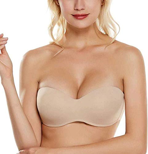 Women's Poly Cotton Padded Wired Push-Up Bra