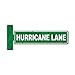 Past Time Signs PS264 Hurricane Lane Flange Custom Metal Shape Sign
