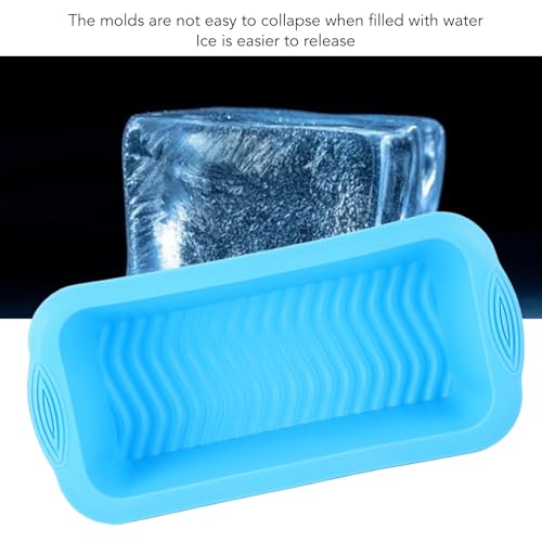 Molde para Cubos de Hielo Silicona Reutilizable 2 Piezas miniatura 4