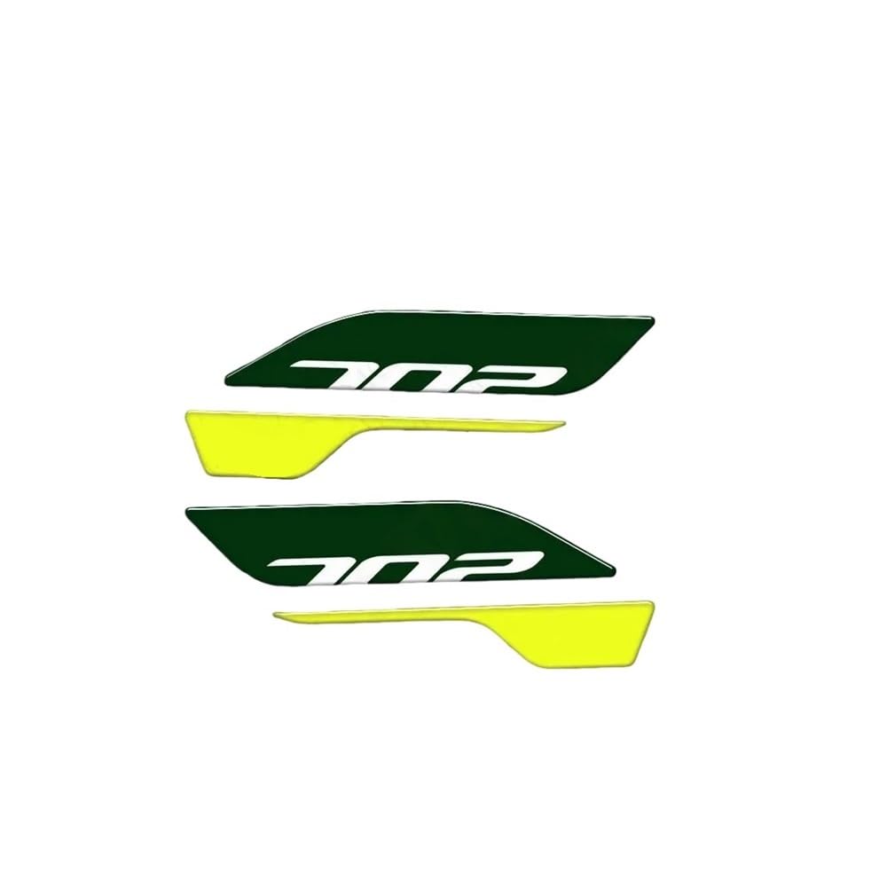 Poignées latérales antidérapantes TRK 702X autocollant réservoir moto protection essence 23-24