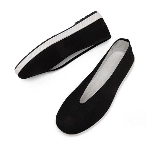 Kung Fu & Tai Chi Shoes - Comfortable, Slip-On, Anti-Skid, Lightweight Men's Traditional Cloth Shoes,Indoor Slippers4