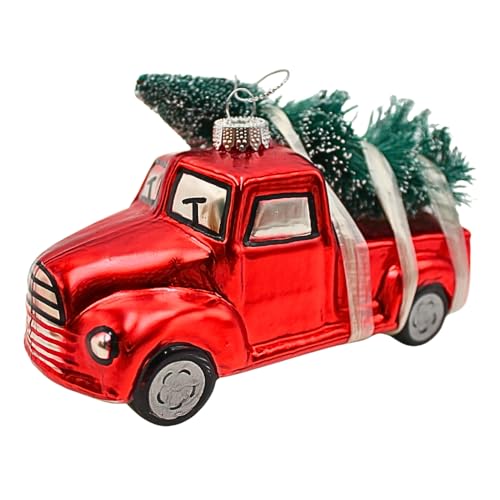 Dekohelden24 Lauschaer Christbaumschmuck - Christbaumkugel Lauscha,...