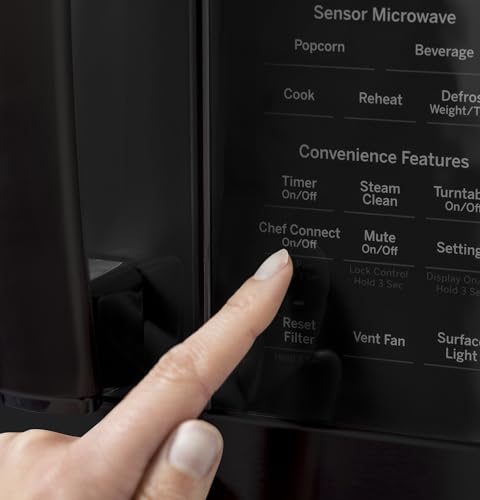 GE ProfileTM 1.7 Cu. Ft. Convection sur-la-plage Four à micro-ondes