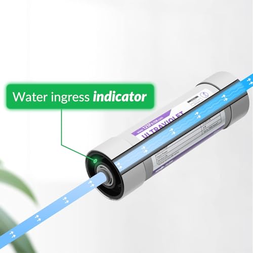 Image of iSpring UVF8 LED UV Water Filter for Under Sink Water Filter & RO Systems