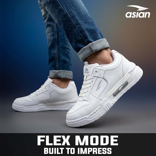 Image of ASIAN Shadow-01 Sneakers for Men | Soft Cushion Tech, Strong Grip Outsole & Colourblocked Style | Lightweight Casual Shoes for Walking, Training, Gym & Travel