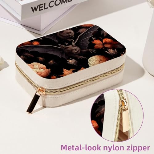 Boîte à bijoux de voyage contre les colliers emmêlés et bagues perdues en vacances
