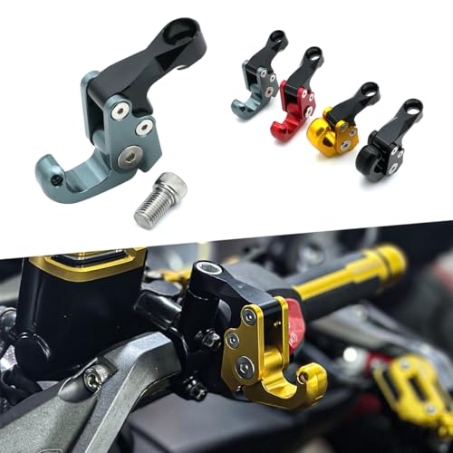 Semspeed ヤマハ XMAX125 XMAX250 XMAX300 XMAX400 V2 XMAX 300 2018-2024 バイク 部品 パーツ フック (グレー)
