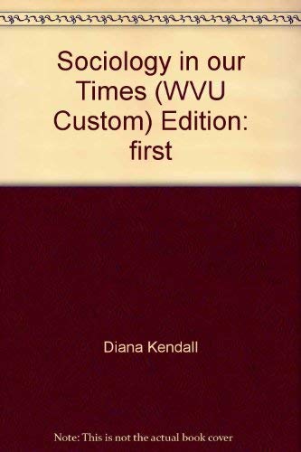 Sociology in our Times 0495300837 Book Cover
