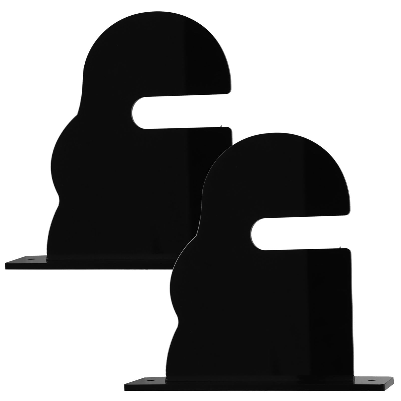 Abaodam 1Pair Skateboard Display Mounted Storage for Skateboards Snowboards Easy Installation Stylish Design Space Saving Holder