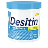 Desitin Daily Defense Baby Diaper Rash Cream with Zinc Oxide to Treat, Relieve & Prevent diaper rash, Hypoallergenic, Dye-, Phthalate- & Paraben-Free, 16 oz (Pack of 2)