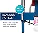 Bouncyband Original Bouncy Bands for Student Desks –Desk Bands for 20” to 28” Wide Desk Legs with 1.5” Diameter Support Pipes – Silent Sensory Tool Increases Focus & Relieves Stress