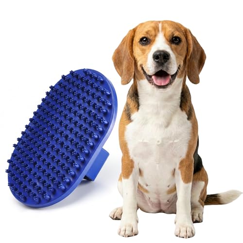 Pets and Goods Rubber Grooming Brush