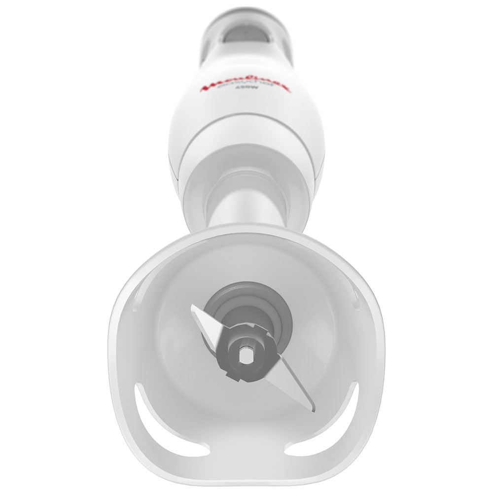 Moulinex Easychef DD45A1 blender ręczny, 450 W, 2 stopnie prędkości, ostrza Zelkrom, biały