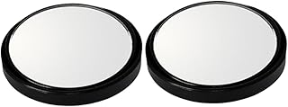 ibasenice 2 Peças Espelho Retrovisor Acessórios De Espelho Retrovisor Giratório Espelho De Ponto Cego Espelho Redondo Acessórios De Espelho De Carro Espelho Auxiliar Traseiro Espelho
