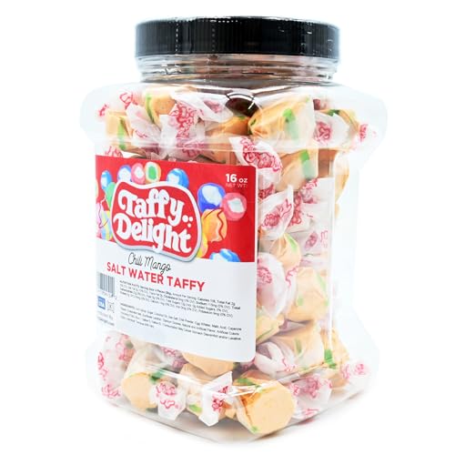 Taffy Delight Salt Water Taffy Chili Mango 16oz Jar - image 4