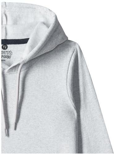 Image of Boy's Cotton Fleece Hooded Sweatshirt with Kangaroo Pocket