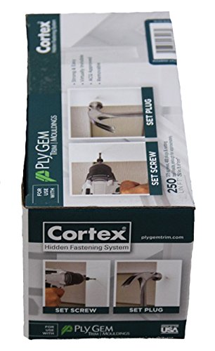 Plygem Cortex Hidden Fastening System 250 Lin Ft Box 2" Screws #TOP2
