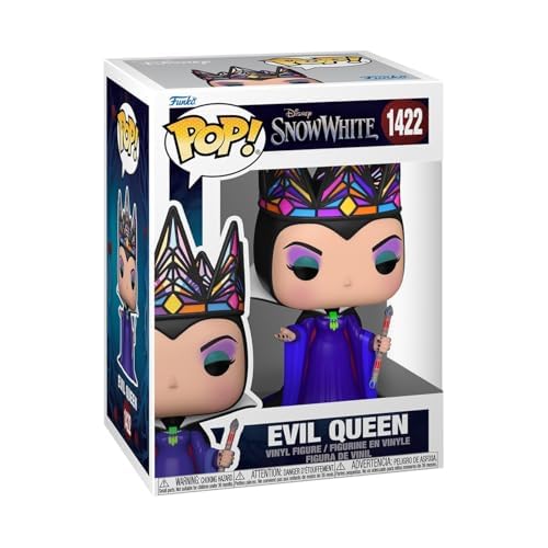 Pop! Disney: Snow White Live Action - Evil Queen - (BLK/PUR) - Collectable Vinyl Figure - Gift Idea - Official Merchandise - Toys for Kids & Adults - Movies Fans - Model Figure for Collectors