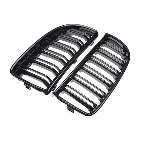 Grille de calandre de voiture double ligne de finition supérieure pour BMW Série 3 E90 E91