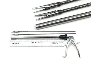 #ADDLER Laparoscopic Clip Applicator Single Action 10MM LT400, LT300 Insert Surgical Instrument Life Time Anti Rusting Warranty. Qty 1.