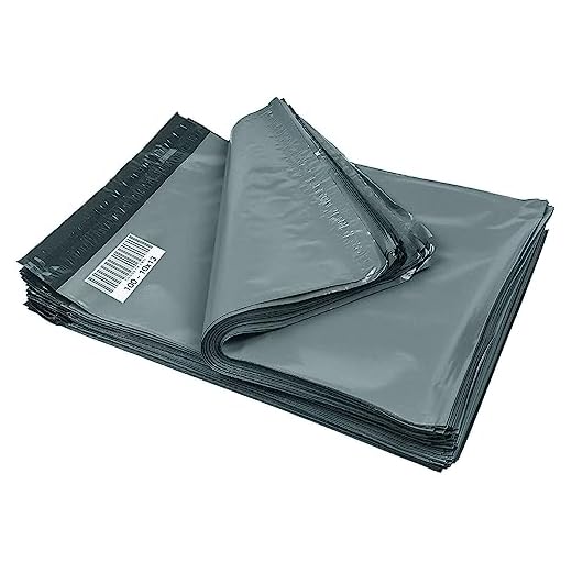 iMBAPrice 100-10x13 (GREY) Color Poly Mailers Shipping Envelopes Bags (Total 100 Bags)