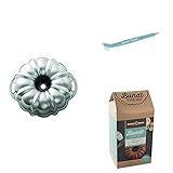 Nordic Ware Platinum Collection Anniversary Bundt Pan with Ultimate Bundt Cleaning Tool and Vanilla...