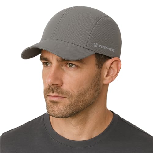 TOP-EX L/XL Mens Cooling UV Protection Baseball Cap for Running