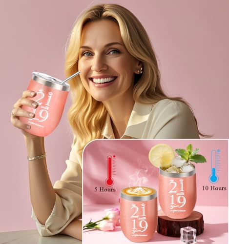 40th Birthday Gifts for Women, Happy 40th Birthday Basket Gifts Idea Box for Best Friends Female Mum Wife Sister Aunt Her Girlfriend Coworker Bestie