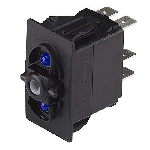 CZone 80 – 911 – 0071 – 00 (de)/Off/(on) Carling Interruptor w/LED azul