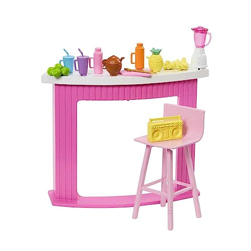 Barbie Filme Móveis e Acessórios Conjunto Bar Frutas HPT54 Mattel