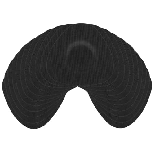 AUYAO Sensor Pflaster 20 Stück Hautfreundlich Libre 2 Wasserfest Sensoren Fixierpflastern, Schweißresistent Stark Dünn Selbstklebend Fixierung, Overpatch Aufkleber für Libre 2 Sensoren, 70mm, Schwarz