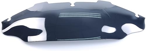 FLPRO - Parabrisas ondulado ahumado de 6 pulgadas para Harley Davidson Touring Street GlideElectra GlideUltra LimitedTri Glide FLHX FLHXS FLHTK disponible en Yaxa Peru