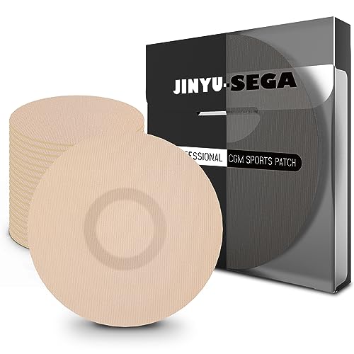 20pcs Sensor Covers for Libre 3 & Lingo Waterproof Adhesive Patches for Lingo Sweatproof CGM Protector Lasts for 14 Days