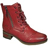 chaussures femme rouge gemo Cuir synthétique de qualité supérieure