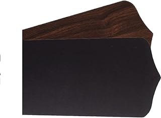 Quorum 5259524111, Five 52" Reversible Old World/Walnut Pointed Type 1 Blades