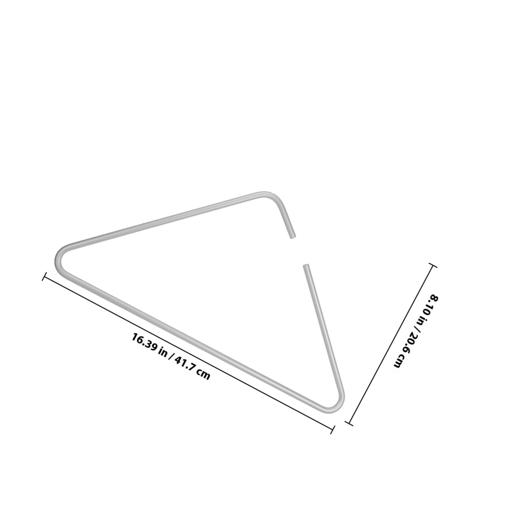 5 Pezzi Grucce Robuste in Lega di Alluminio per Abiti e Maglioni Design Aperto Salvaspazio e Resistente All'usura per Armadio Elegante Argento