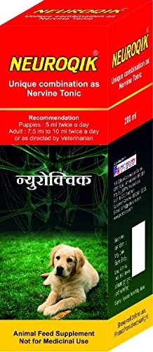 Neuroqik neurological Disorder Tonic for Dogs 200 ml (Pack of 2) (PC - 68135)