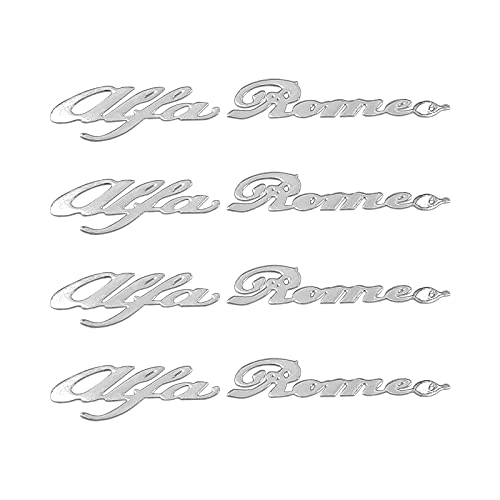 Adesivo per auto con logo, per Alfa Romeo Stelvio