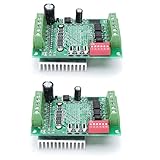 Contrôleur de pilote de moteur à - modèle : tb6560. couleur : principalement verte. matériau : circuit durable, plastique et étal.