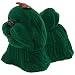 Holibanna Mini Chien Bijoux Boîte en Plastique Bijoux Organisateur en Peluche Chiot Figurine Vintage Boucle D' Oreille Titulaire Cadeau Boîte Table Maîtresse Décoration Vert