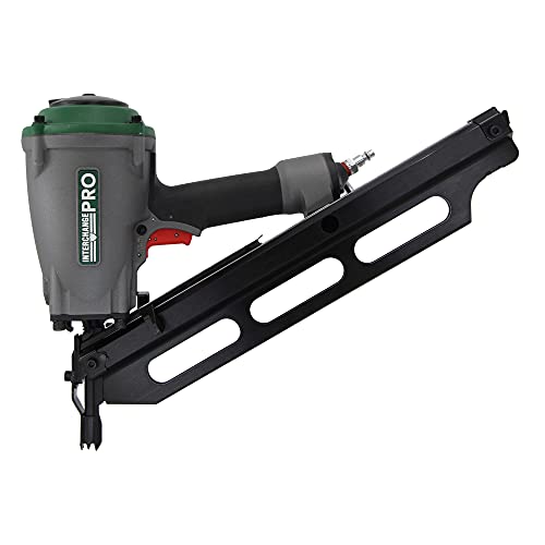 INTERCHANGE BRANDS, LLC Interchange Pro NSC90-34PRO 34-Degree 3-1/4inches Paper Tape Collated Clipped Head Framing Nailer w/Adjustable Depth #1