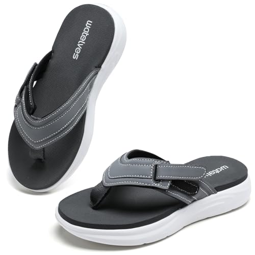 WateLves Girls Flip Flops Non-Slip Casual Thong Sandals Summer Sandal Shoes for Beach Swim Pool (Little Kid/Big Kid)