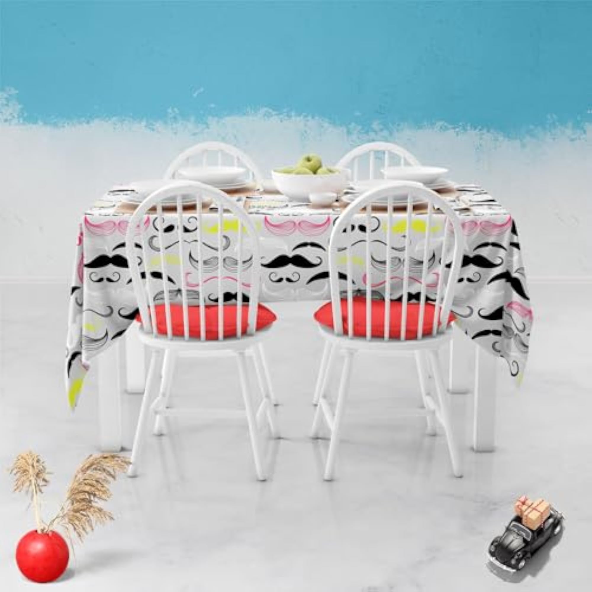 Retro Style D1 Table Cloth Cover for Dining & Center Table