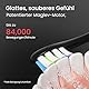 Oclean Schallzahnbürste X Series Pro Elite mit 8 Bereichsverfolgung, Elektrische Zahnbürste mit 4 Putzmodi, Sonic Electric Toothbrush mit Leiser Motor, 35 Tage Akkulaufzeit & Kabelloses Laden, Schwarz
