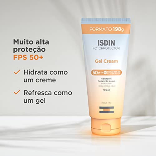 ISDIN Protetor Solar Corporal Gel Cream Fps 50+ 198G