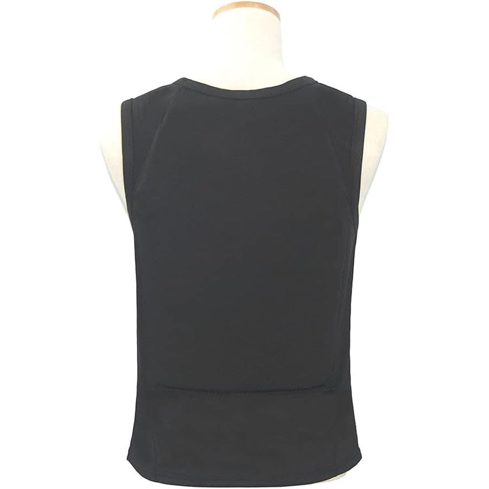 Discreto Chaleco antibalas Nivel IIIA - Oculto Oculto en el Interior Use una Camiseta Suave antibalas para protección de Seguridad Personal
