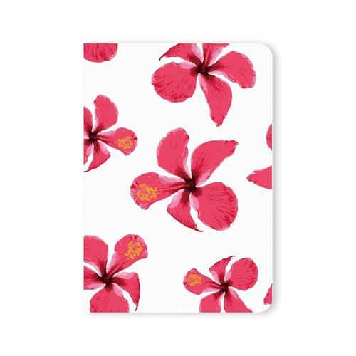 Image of PAPBOO A5 Handy, Easy to Carry, Floral Ruled Set of 4 for doodling, Writing, Notes, Notebooks -Matte Finished - Journal Diary, Gift.(60 * 4=240 80 GSM Pages)