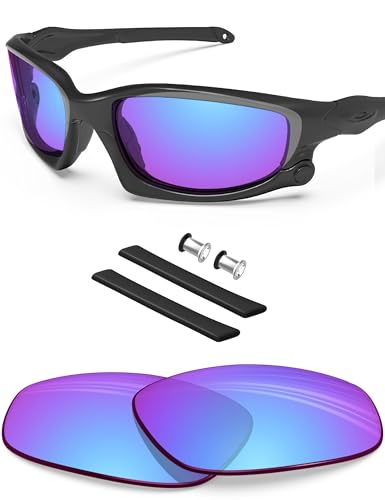 Image of BLAZERBUCK Polarized Replacement Lenses&Sock Kit for Oakley Split Jacket OO9099 Sunglass